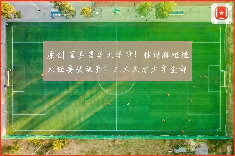 原创 国乒男单大学习!林诗栋难堪大任要被放弃?三大天才少年全都不及格